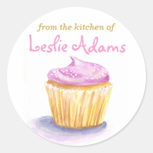 Original Illustration Cupcake stickers