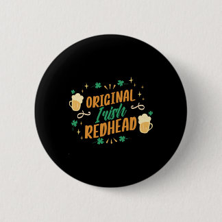 Original Irish Redhead Birthday Ireland St. Patric 6 Cm Round Badge