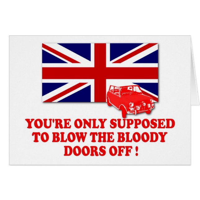 Original Italian Job 1969 Union Jack (Front Horizontal)