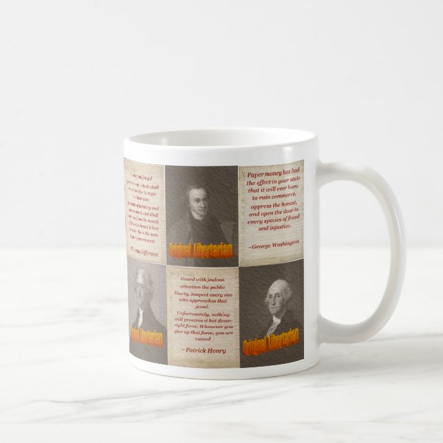 Original Libertarians Coffee Mug (Right)