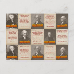 Original Libertarians Post Card