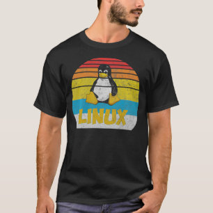 Original Linu Squad Vintage Uni retro Geek Gift T-Shirt