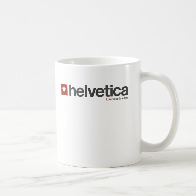 Original LoveHelvetica Logo Mug (Right)