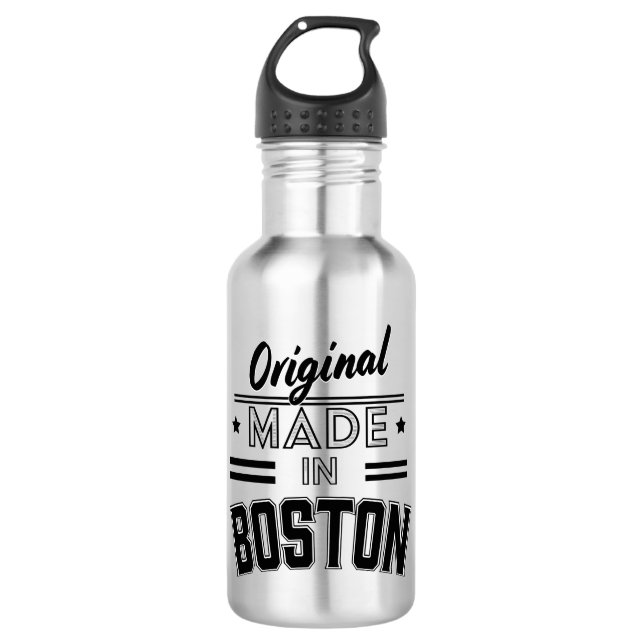 Original made in Boston logo 532 Ml Water Bottle (Front)