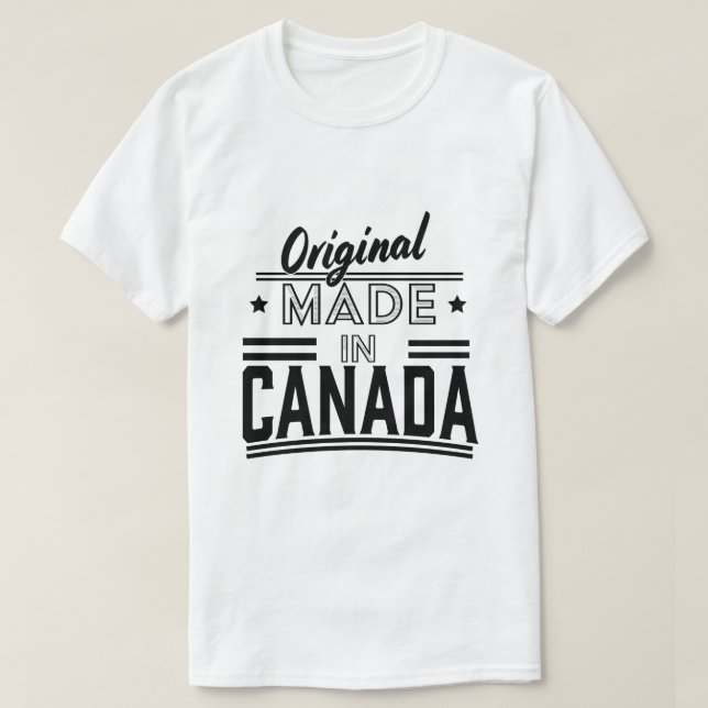Original Made in Canada logo T-Shirt (Design Front)