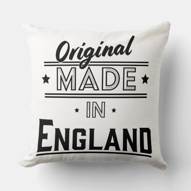Original Made in England Cushion (Front)