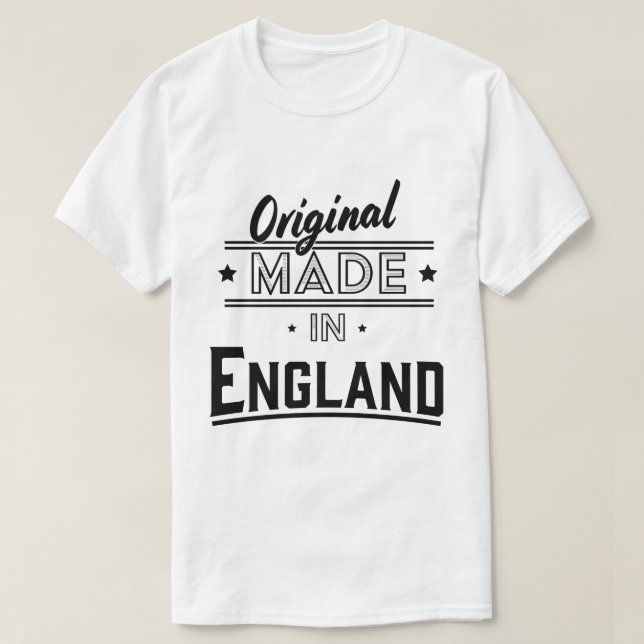 Original Made in England T-Shirt (Design Front)