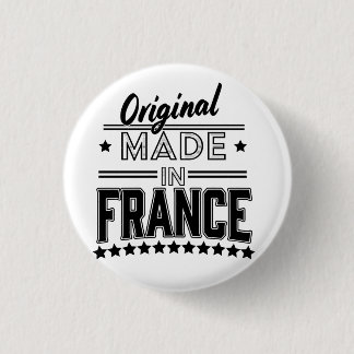 Original made in France logo 3 Cm Round Badge
