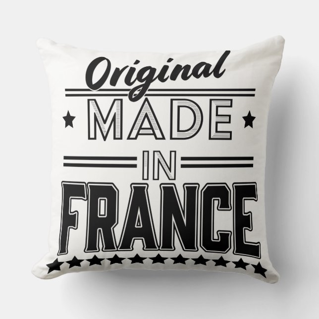 Original made in France logo Cushion (Front)