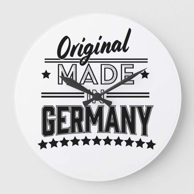 Original made in Germany Large Clock (Front)