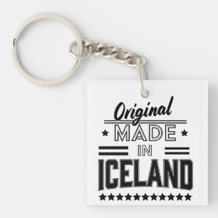 Original made in Iceland Key Ring