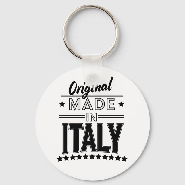 Original made in Italy logo Key Ring (Front)