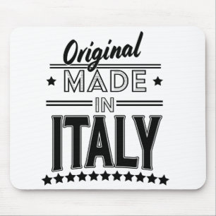 Original made in Italy logo Mouse Mat