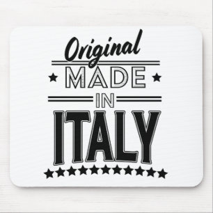 Original made in Italy logo Mouse Mat