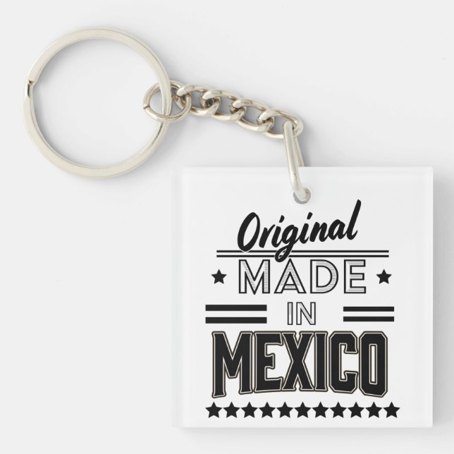 Original made in Mexico Key Ring (Front)