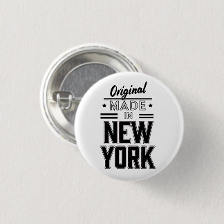 original made in New York logo 3 Cm Round Badge