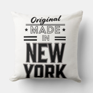 original made in New York logo Cushion