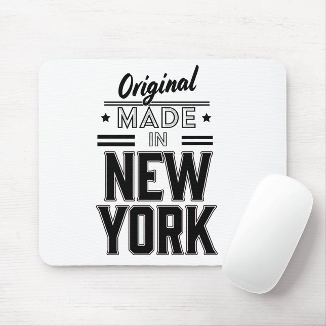original made in New York logo Mouse Mat (With Mouse)