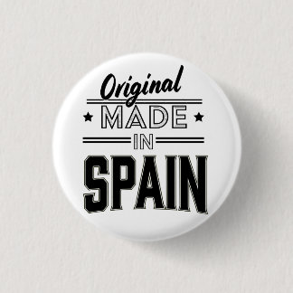 Original made in Spain 3 Cm Round Badge