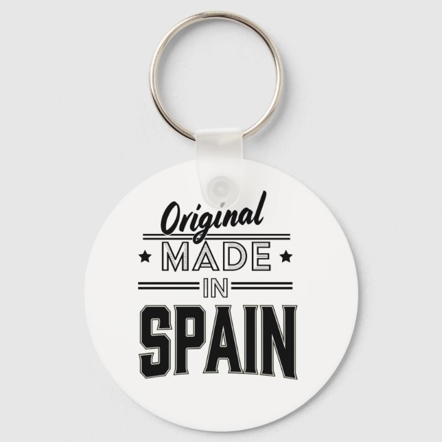 Original made in Spain Key Ring (Front)