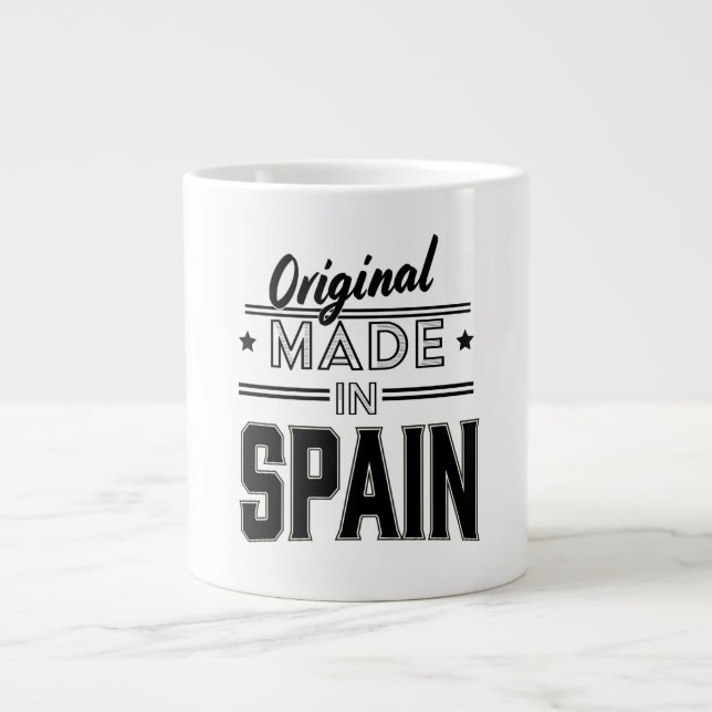 Original made in Spain Large Coffee Mug (Front)