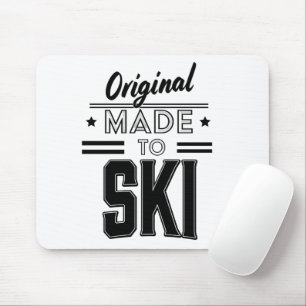 Original Made to Ski logo Mouse Mat