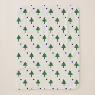 Original Maine Flag Blanket