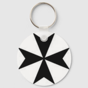 Original Maltese Cross Key Ring