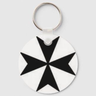 Original Maltese Cross Key Ring