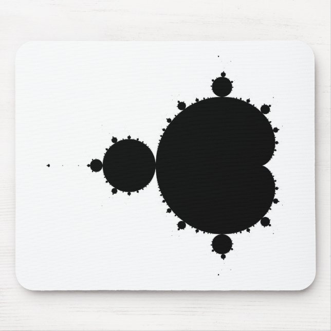 Original Mandelbrot Set 01 - Fractal Mousepad (Front)