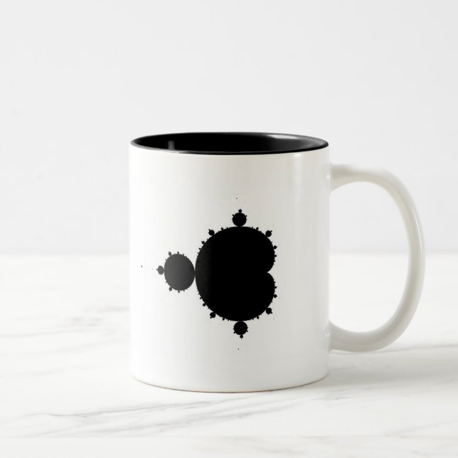Original Mandelbrot Set 01 - Fractal Mug (Right)