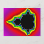 Original Mandelbrot Set 04 - Fractal Postcard<br><div class="desc">This fractal postcard uses a beautiful fractal image. The fractal is the famous mandelbrot set,  no layer or photoshop effects have been added (less is more).  Rendered at high resolution.</div>