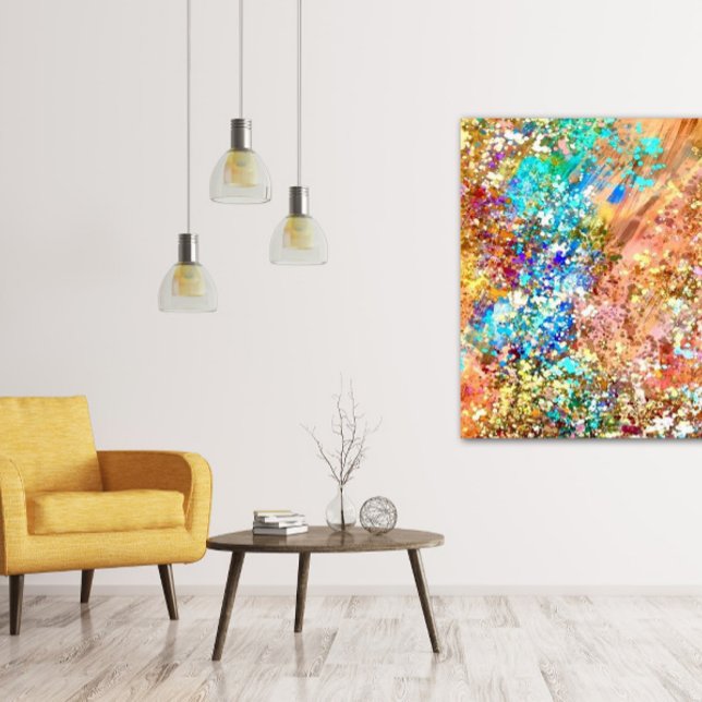 Original Modern contemporary abstract art Canvas Print (Creator Uploaded)