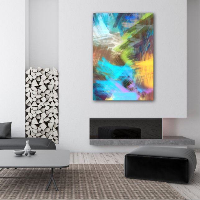 Original Modern contemporary abstract art Canvas Print (Creator Uploaded)