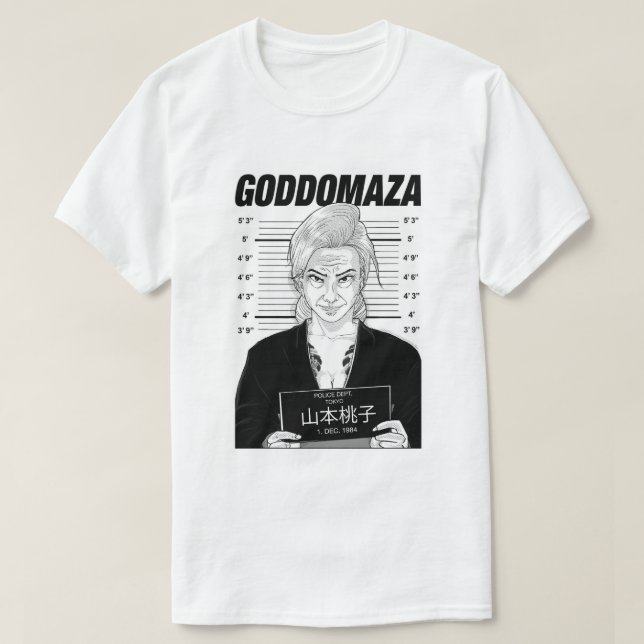 ORIGINAL MOMOKO MUG SHOT  T-Shirt (Design Front)