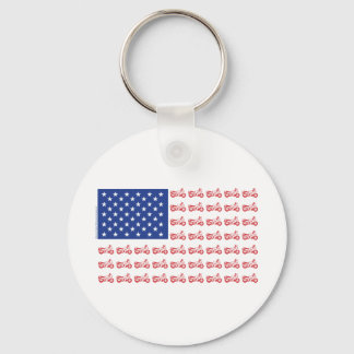 original-Motorcycle-Flag- Key Ring