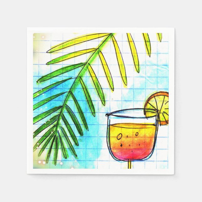 Original napkins for restaurant bar (Front)