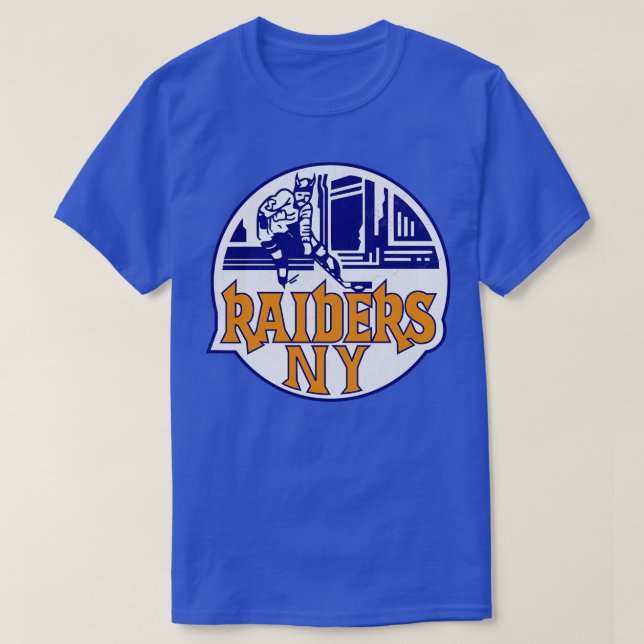Original New York Raiders Hockey T-Shirt (Design Front)