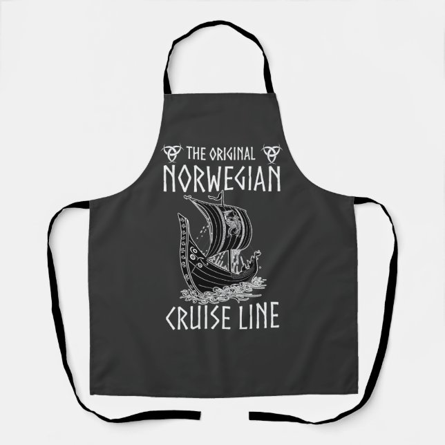 Original Norwegian Cruise Line - Nostalgic Voyage  Apron (Front)