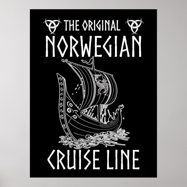 Original Norwegian Cruise Line - Nostalgic Voyage  Poster (Front)