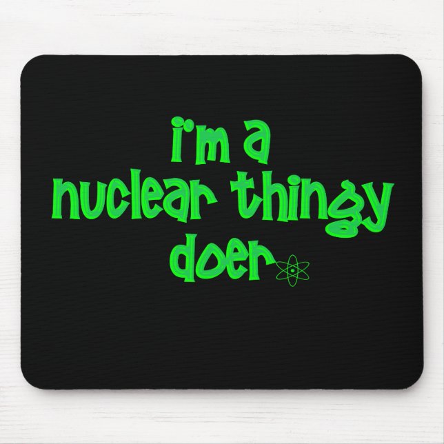 Original Nuclear Design Mouse Mat (Front)