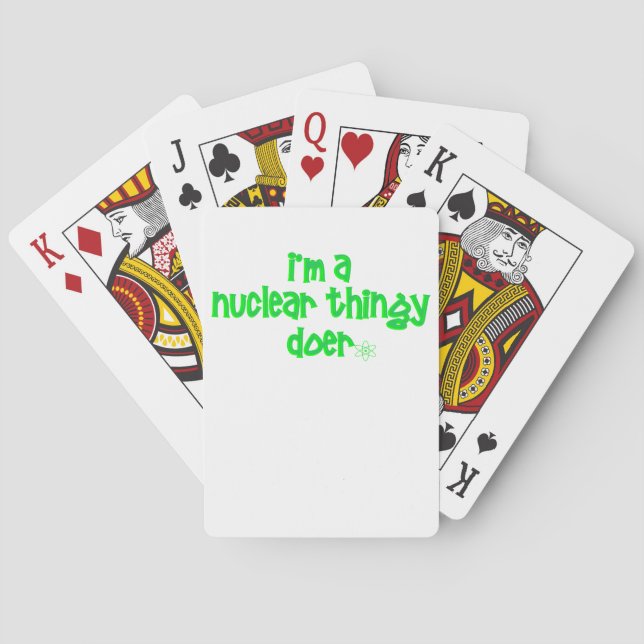 Original Nuclear Design Playing Cards (Back)