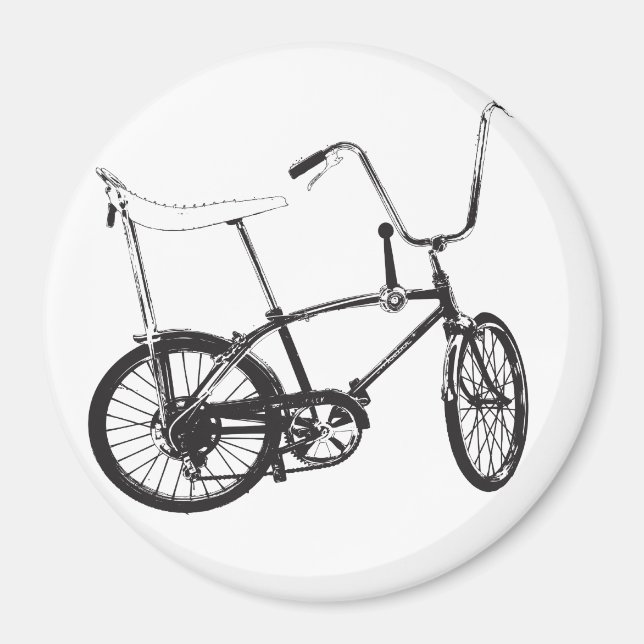 Original old School bike Magnet (Front)