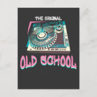 Original Old School Turntable Vinyl DJ Music