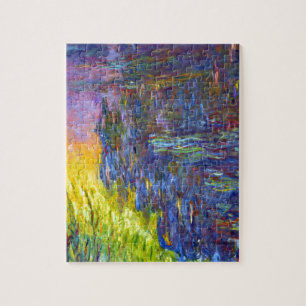 Original paint "The Water Lilies" by Claude Monet Jigsaw Puzzle