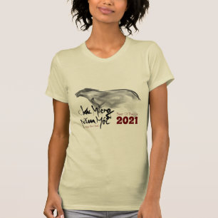 Original Painting OX Vietnamese New Year 2021 WT T-Shirt