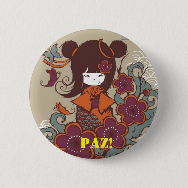 ORIGINAL! PEACE Buttons (Front)