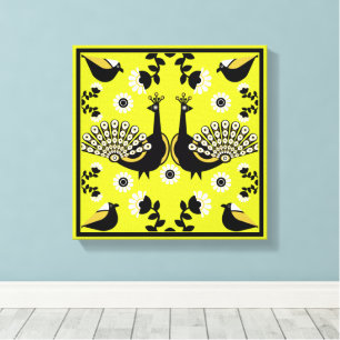 Original Peacock Art Home Decor