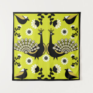 Original Peacock Art Home Decor Tapestry