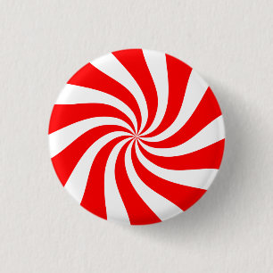 [Original] Peppermint Candy 3 Cm Round Badge